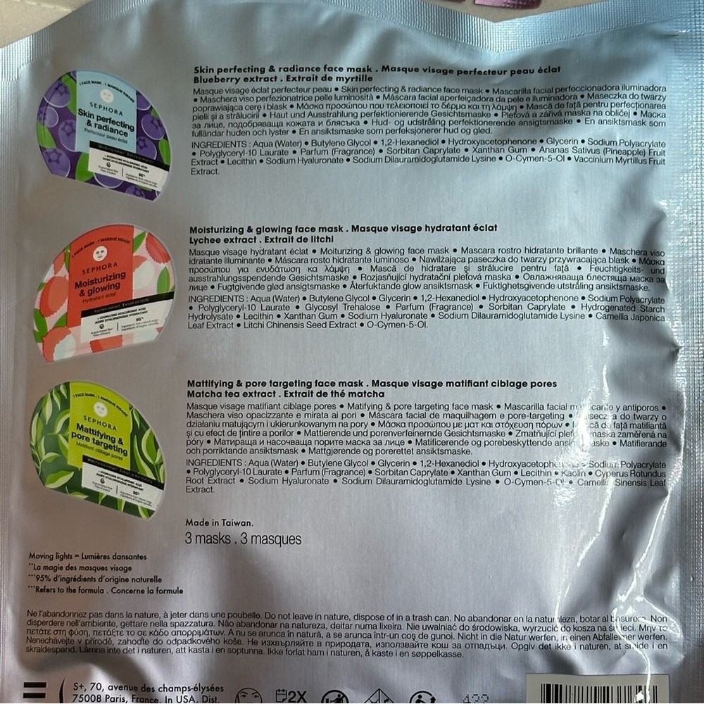 Sephora Face & Body Mask Bundle (40ct) - Picture 5 of 5